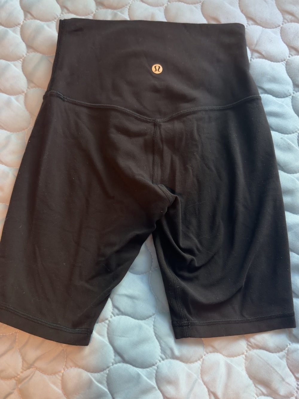 lululemon athletica Black High-Rise Bike Shorts